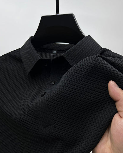 Herren-Poloshirt aus atmungsaktivem Ice Silk – leicht und lässig für Sommeraktivitäten, in mehreren Farben erhältlich 6