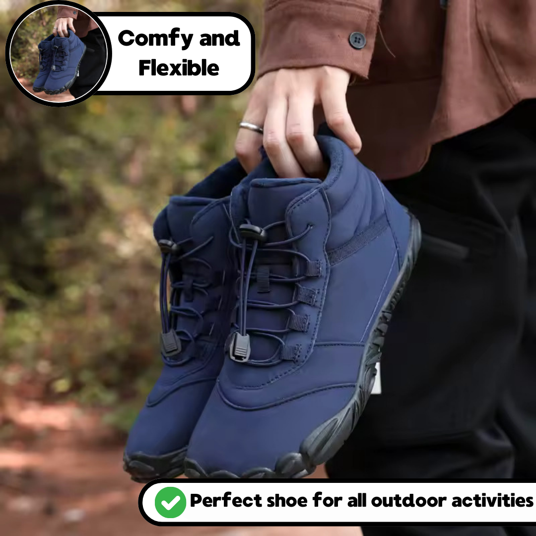Unisex-Barfußschuhe, Winter, wasserfest, rutschfest, 4mm Sohle 3