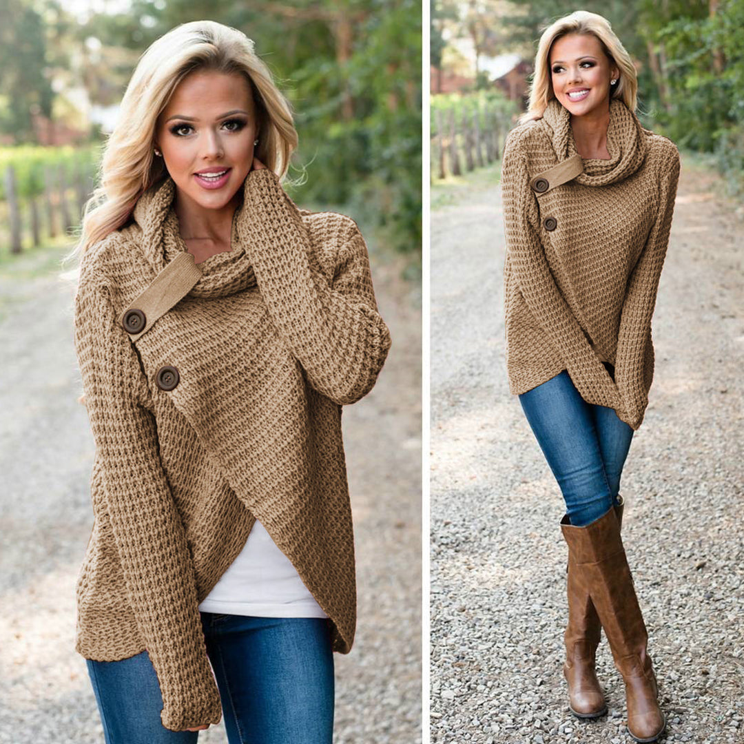Damen-Pullover, gestreiftes zeitloses Design, weiches Material 6