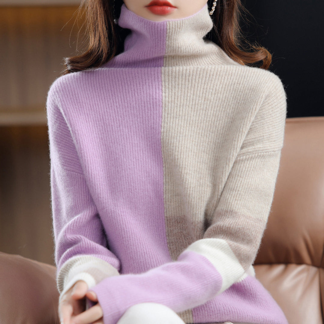 Damen-Pullover, lässige Passform, weiches Material-4