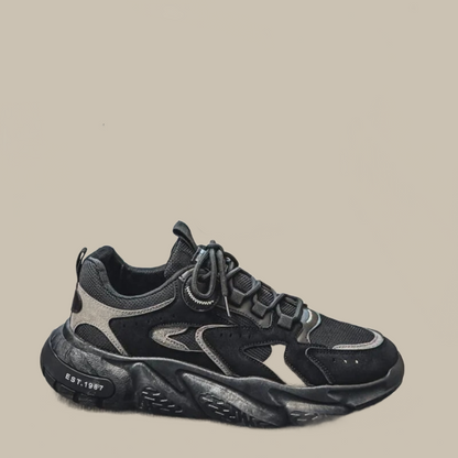 Herrensneakers, modernes Design, hochwertiges Synthetikmaterial-1