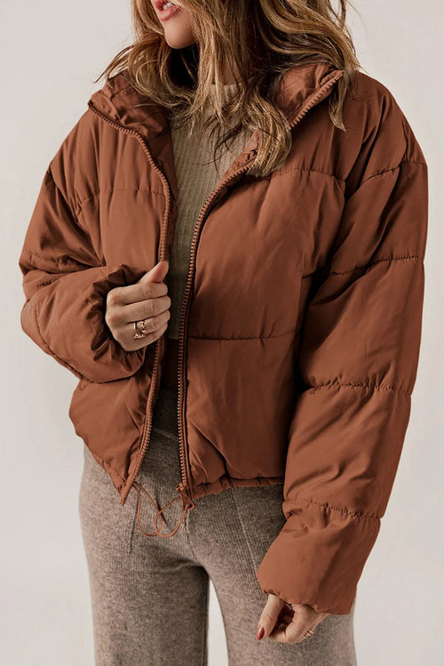 Damen Wattierte Jacke Polsterung Polyester-1