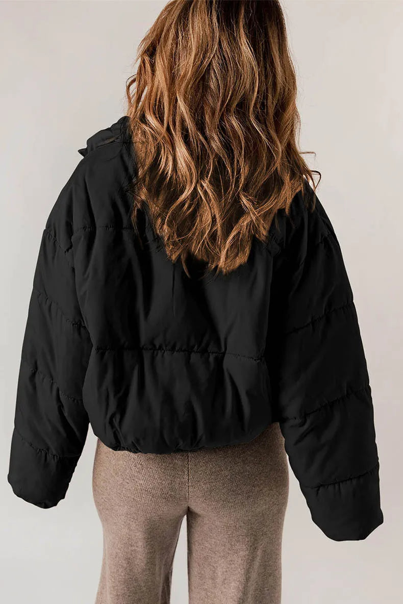 Damen Wattierte Jacke Polsterung Polyester-6