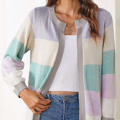 Variantenbild für langen Damen-Cardigan, klassisch, 100 % weiches Acryl-16