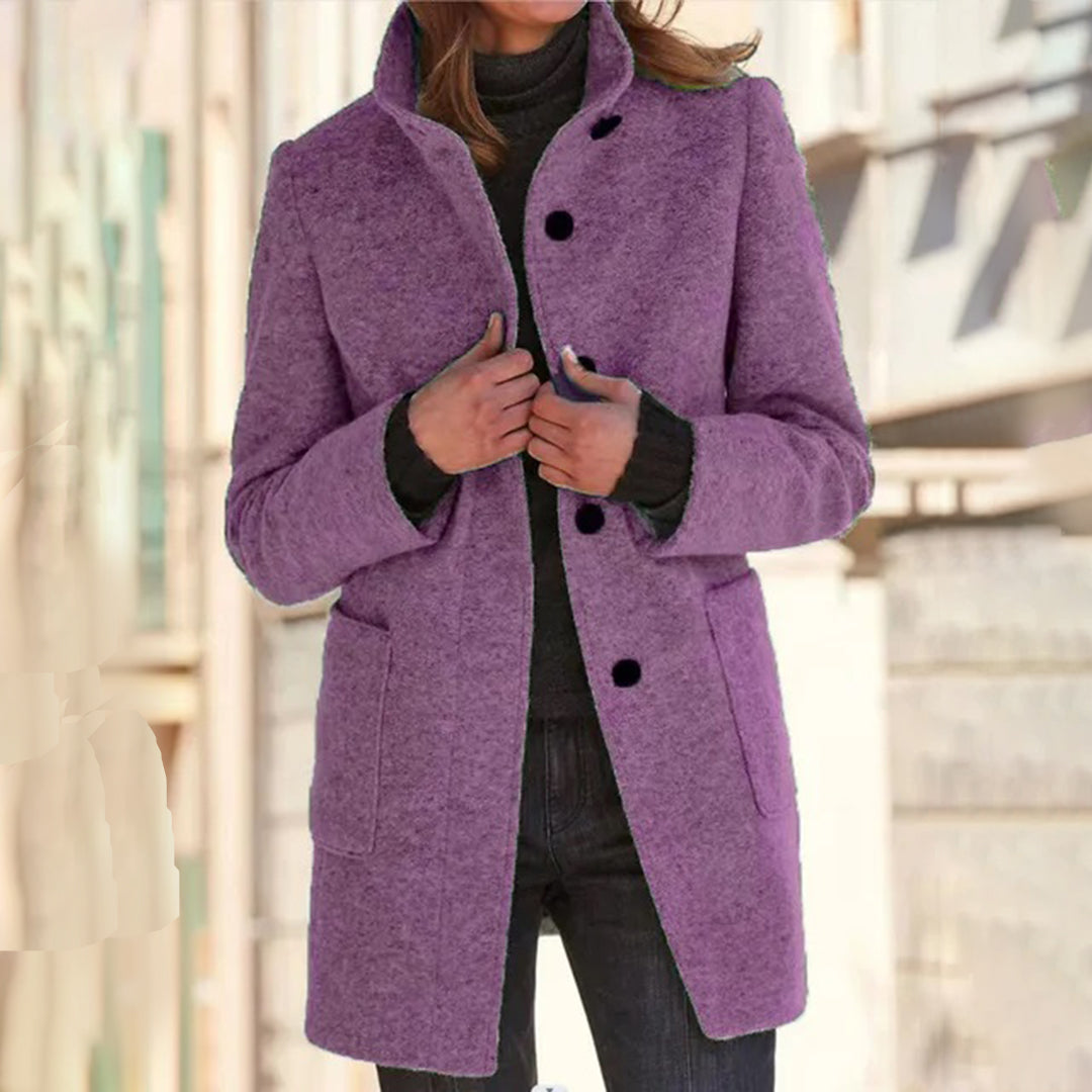 Variant image for Damen-Winterjacke mit Rundhalsausschnitt aus hochwertiger Baumwolle-31