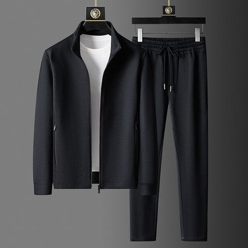 Herren-Anzug, sportliches Design, elastisches Lycra-1