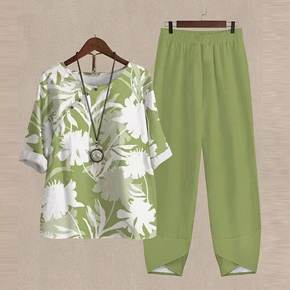 Zweiteiliges Damenkostüm mit weicher Stoffmischung – lässiger Stil und elegante Passform, S-M-L-XL 4