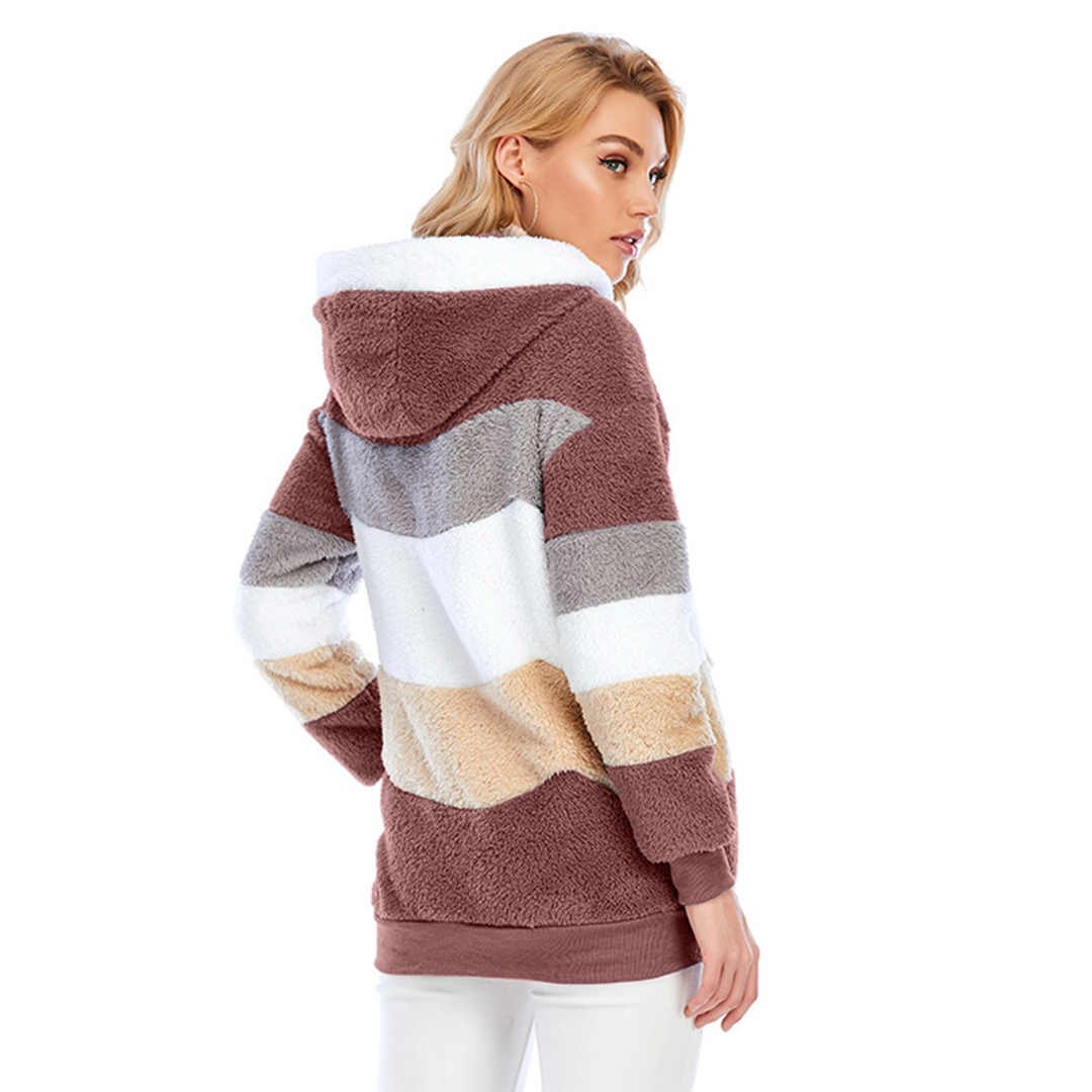 Variant image for Damen Winterjacke Gefütterte Kapuze Isolierendes Material-31
