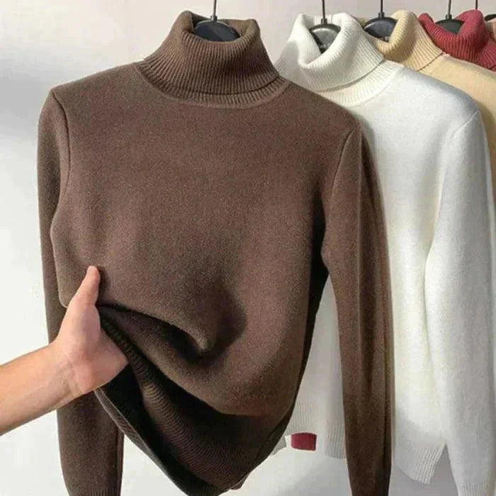 Damen-Fleecepullover, klassisches Design, weich, 100% Fleece-5