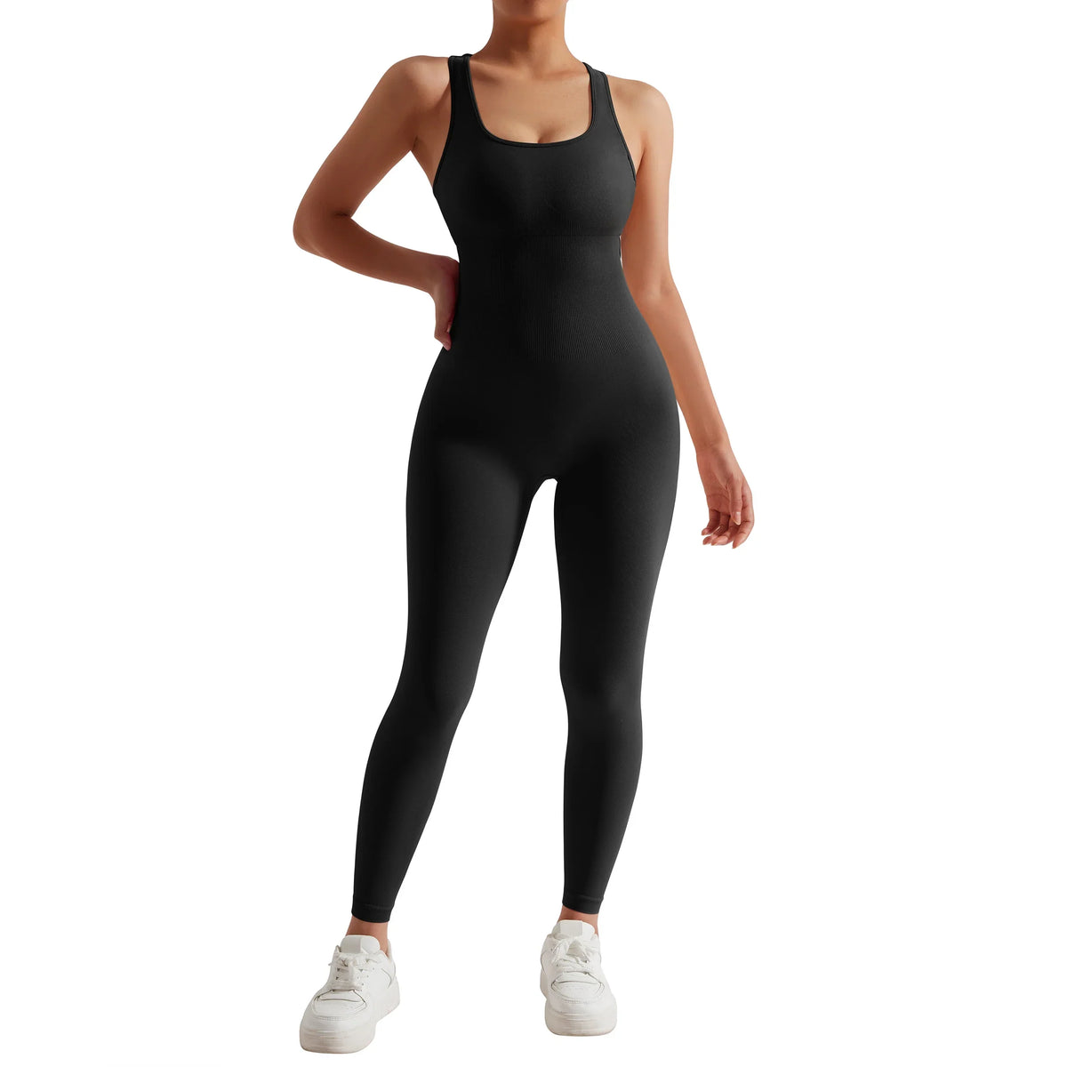 Variant image for Junge, Jumpsuit, einfarbiges Polyester mit ärmellosem durchbrochenem Design-33