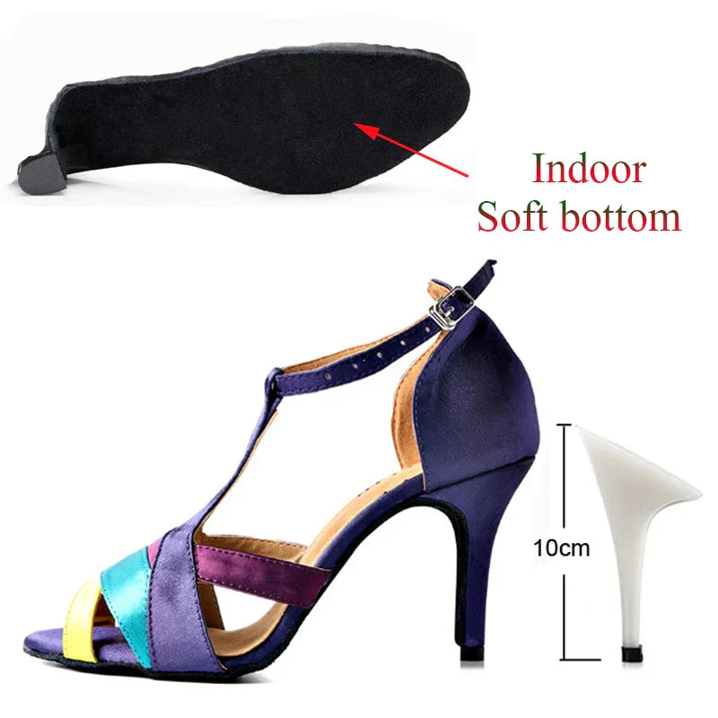 Damen-Stiefel, Bootsstil, Seidensatin und Baumwolle, mit Schnürung, System-1
