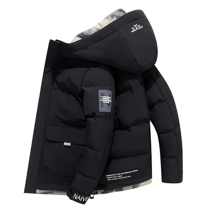 Variantenbild für Herrenparka mit Kapuze, windabweisend, aus 100% Baumwolle-5