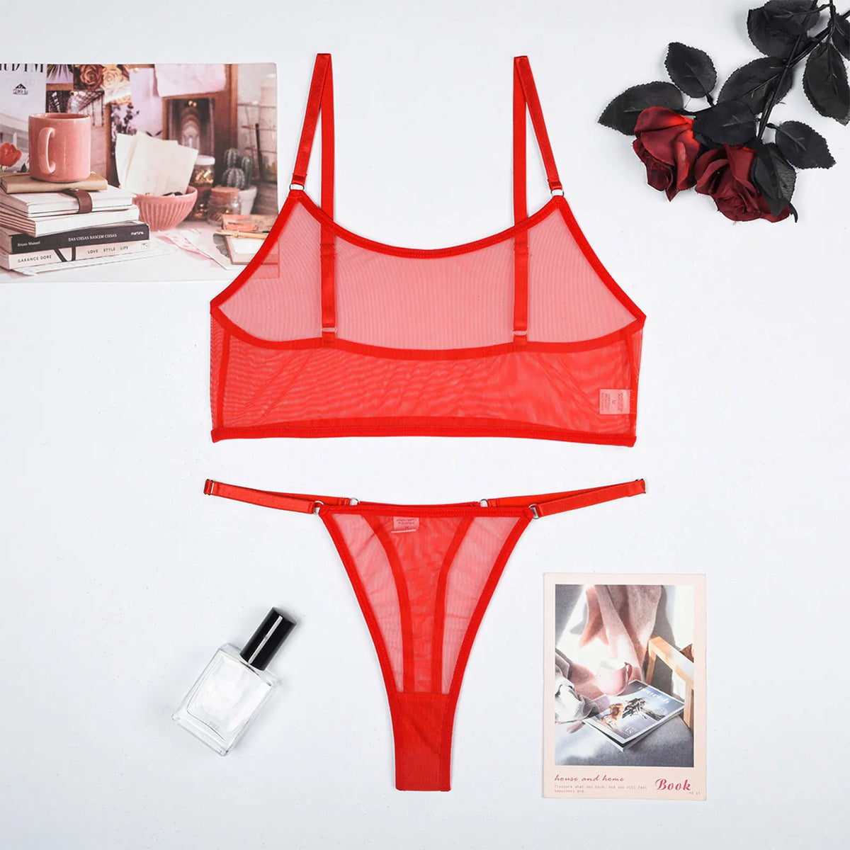 Variant image for Damen-Unterwäsche-Set, mit innovativem Design aus Polyester und Spandex-12