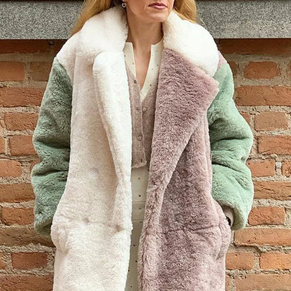Damen Wintermantel Elegant Wasserabweisendes Material-6