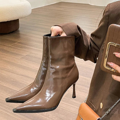 Variant image for Damen Ankelstiefel Chelsea Stil PU Material-11