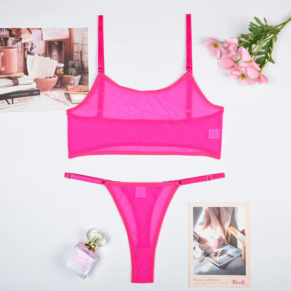 Variant image for Damen-Unterwäsche-Set, mit innovativem Design aus Polyester und Spandex-4