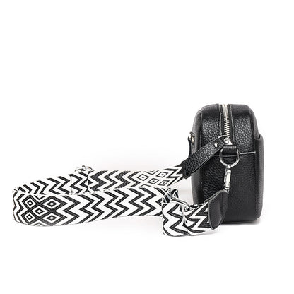 Damen-Schultertasche, elegant, Vegan-Leder, geräumiges Design-2