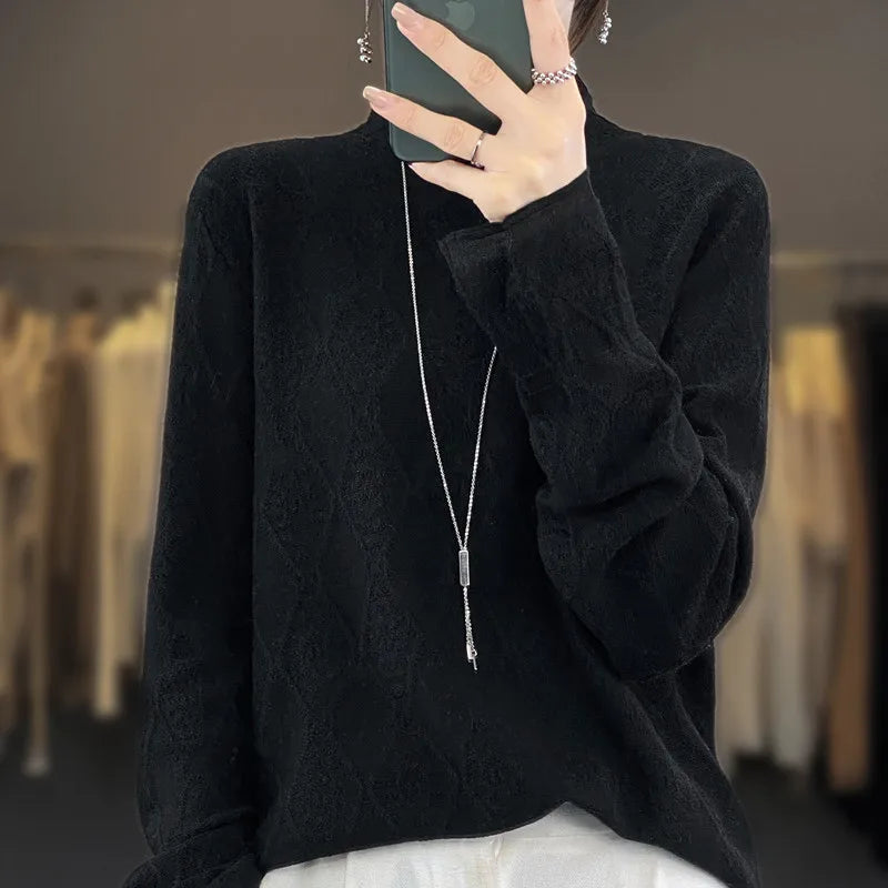 Variantenbild für Herren-Pullover schlichtes Design aus 100 % Kaschmir-1