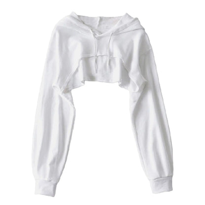 Variantenbild für Damen-Langhoodie im lässigen Look aus 100 % Baumwolle-4
