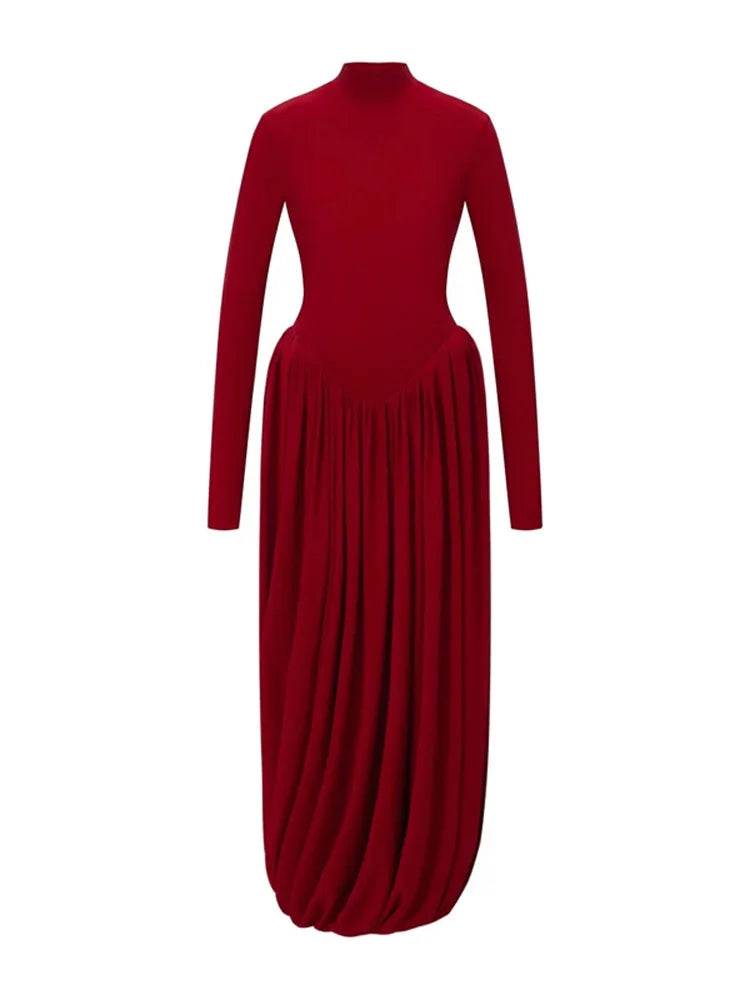 Variant image for Damen-Kleid, figurbetont, zeitlos, Rollkragen, Polyester-10