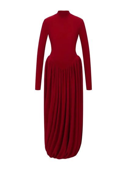 Variant image for Damen-Kleid, figurbetont, zeitlos, Rollkragen, Polyester-10