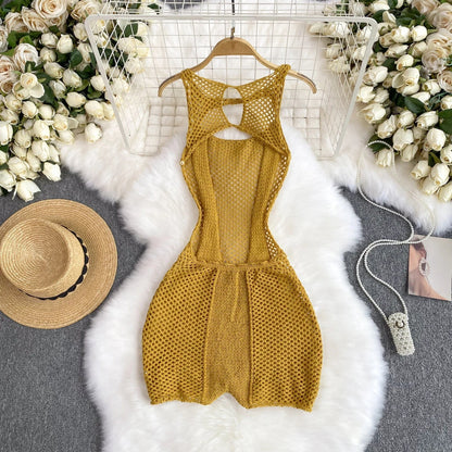 Damen-Jumpsuit mit Cut-outs aus Strickmaterial – elegant und bequem für jeden Anlass, mehrere Größen S-XL 2