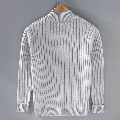 Herren-Rollkragenpullover, Pullover, atmungsaktiv, klassischer Stil-2