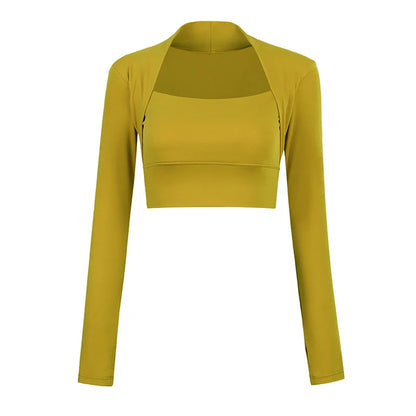 Variant image for Damen Ernte-Top Kompression Polyester-21