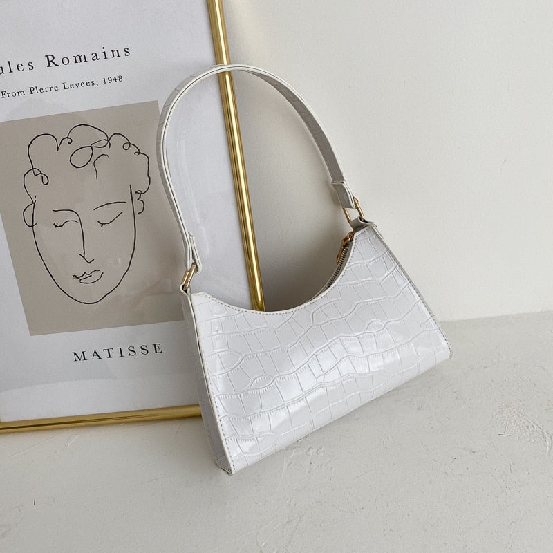 Variant image for Damen-Shoppingtasche, monochrom, Synthetikmaterial, mit Kettendetails-4