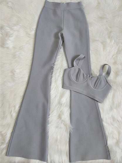 Variant image for Damen-weite Hose, mittel, Taillenhöhe, Spandex, Rayon-5