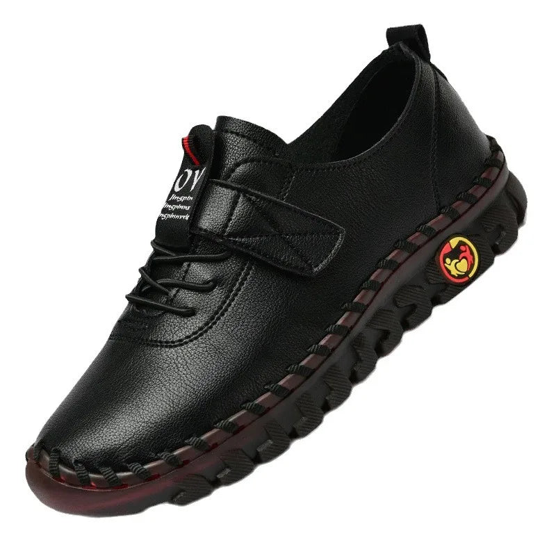 Elegante Damenschuhe aus Mikrofaserleder mit Metalldekor – Bequeme Schuhe für den Alltag und formelle Anlässe 11