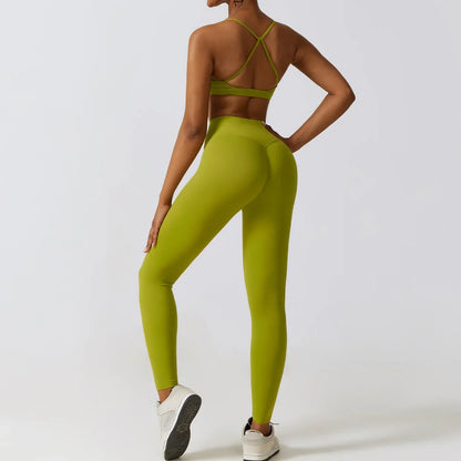 Variant image for Damen-Leggings-Set, Sportliches Nylon, Elasthan-37