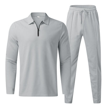 Lässiges Herren-Set, sportliche Viskose, Baumwolle-4