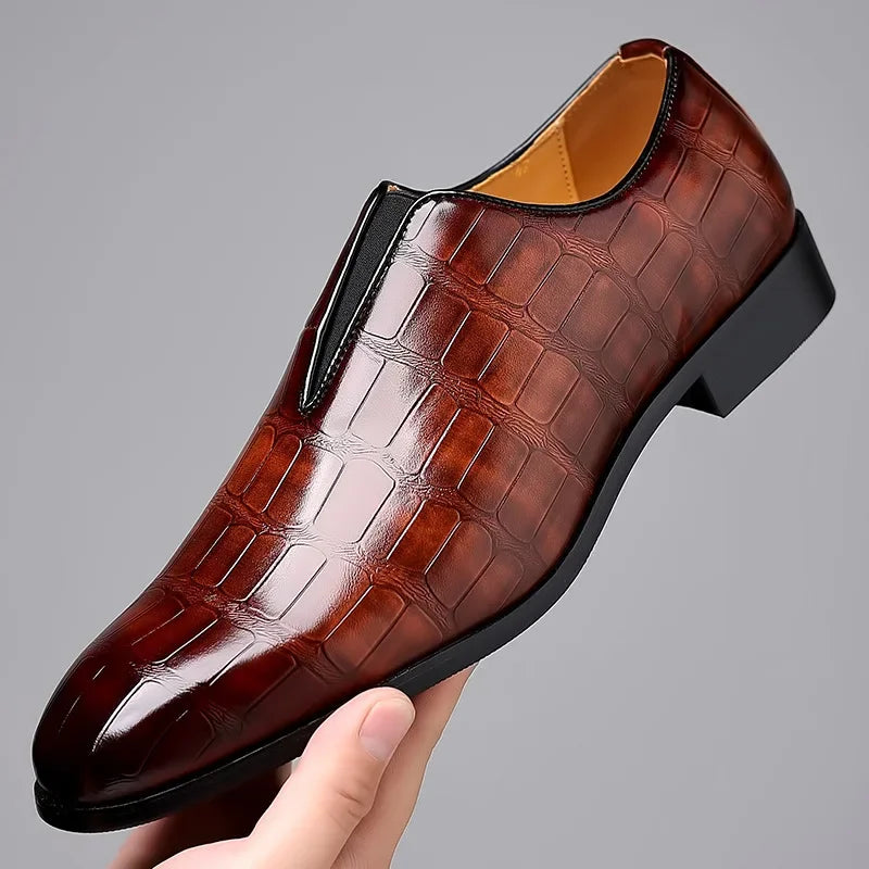 Herren-Mokassins aus echtem Leder mit elegantem Design – Bequeme Passform für formelle und legere Anlässe 8