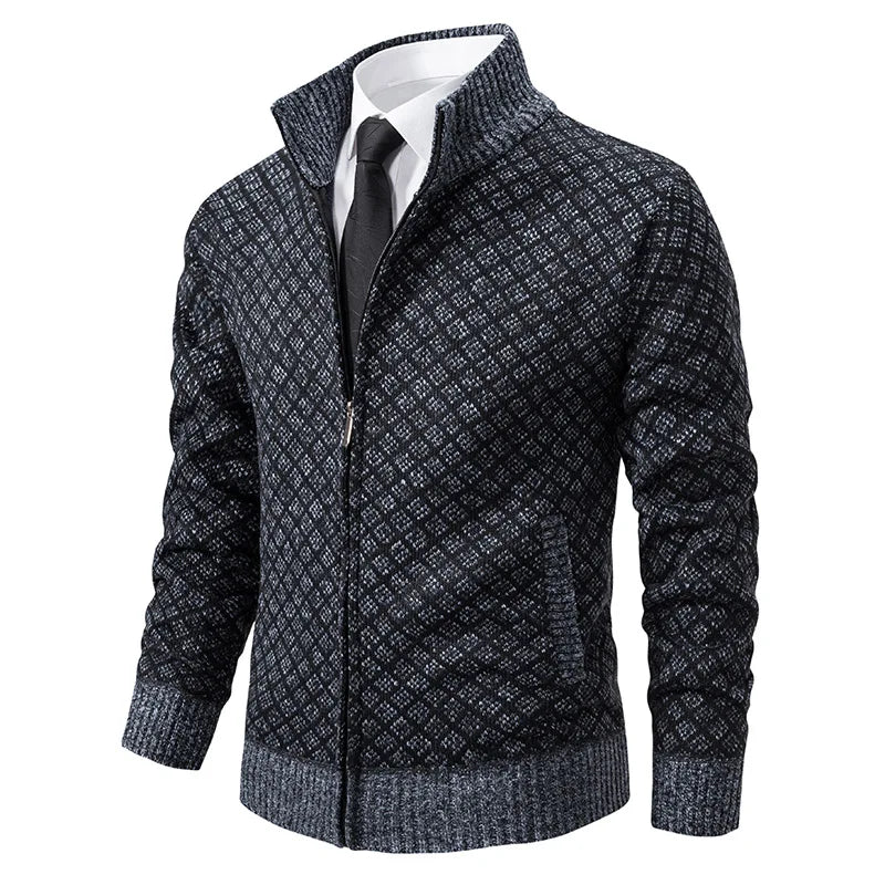Variant image for Damen-Cardigan, mit Reißverschluss, fein, gestrickt-1