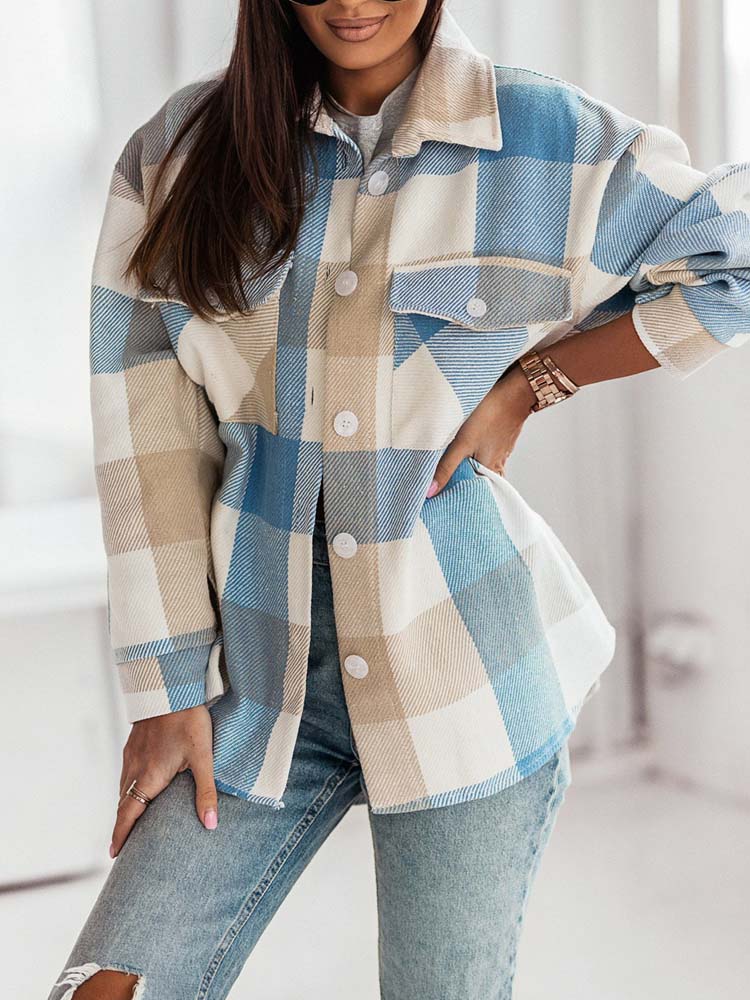 Damen-Oversize-Bluse aus Baumwolle 6