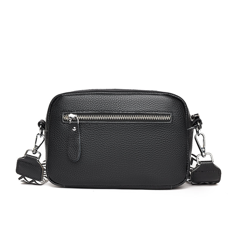 Damen-Schultertasche, elegant, Vegan-Leder, geräumiges Design-3