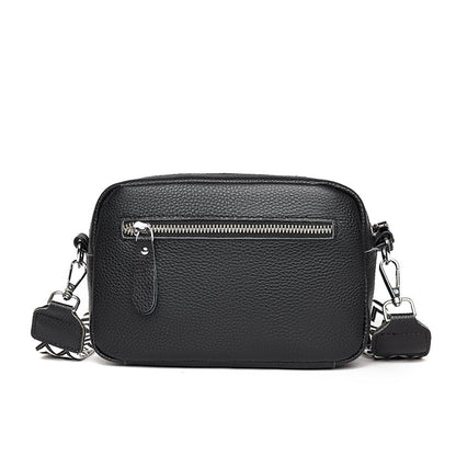 Damen-Schultertasche, elegant, Vegan-Leder, geräumiges Design-3