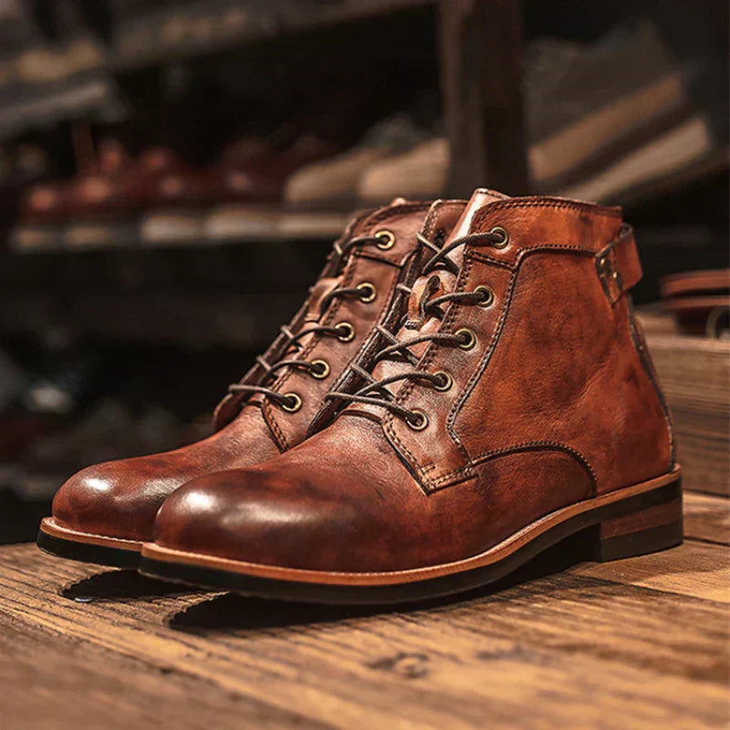 Variant image for Herren-Stiefel, elegantem Leder und synthetische Materialien-1