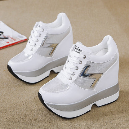 Variant image for Damen-Sneaker, hohe Absätze, synthetisches Leder-4