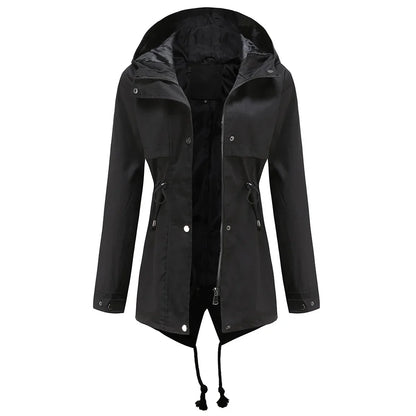 Wasserdichte Winterjacke Damen Modernes Design Atmungsaktives Material 9