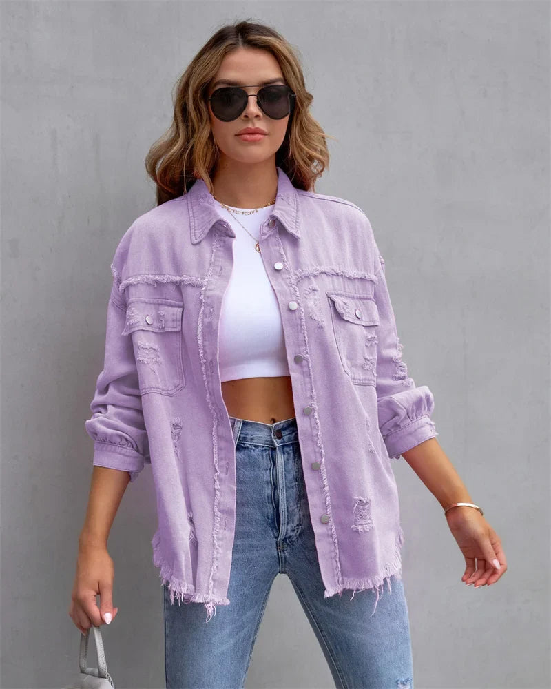 Minimalistische Damenjacke aus 100% Polyester – elegante und vielseitige Jacke für den Alltag und formelle Anlässe 9