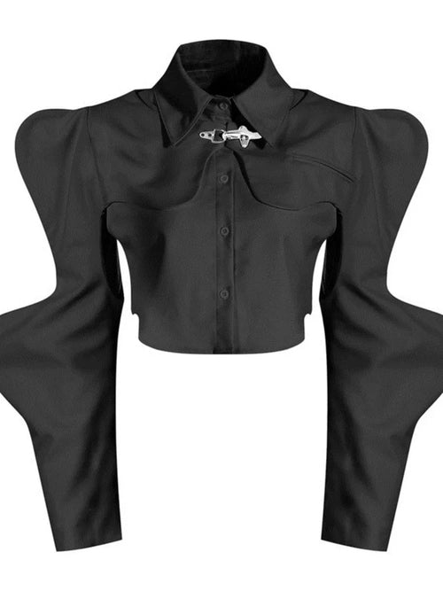 Damen Bluse Kurze Ärmel Baumwolle Polyester Elegante Casual-1