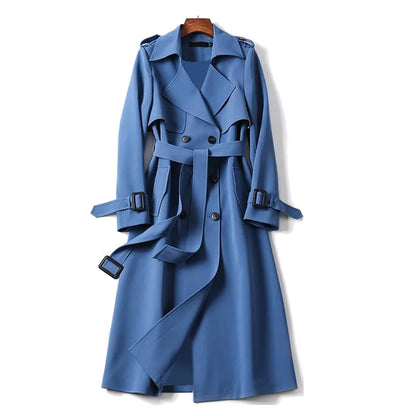 Variant image for Damen-Trenchcoat, kurzes klassisches Design, leichtes Material-41