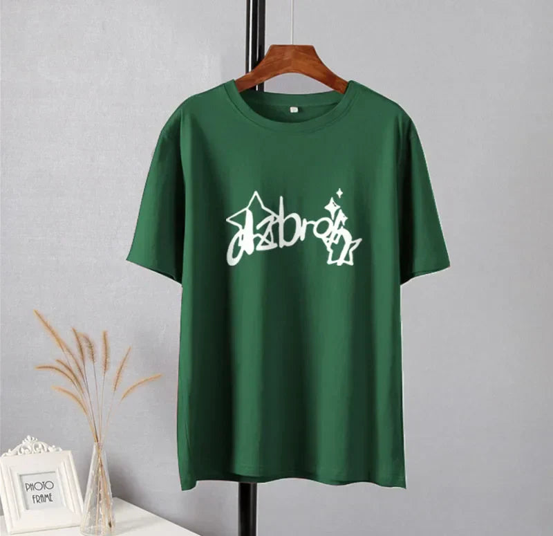 Herren-T-Shirt, Baumwolle Grafikprint, weiche Baumwolle-4