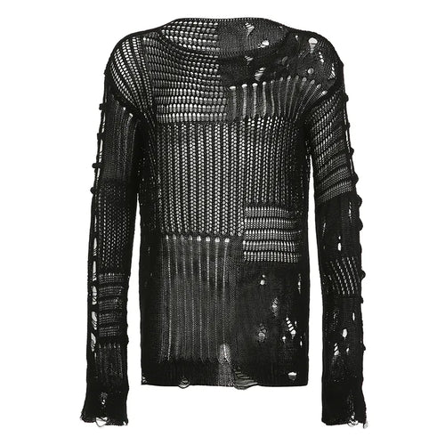 Damen-Pullover, lässig mit Rundhals Polyester, Acryl, Viskose-1
