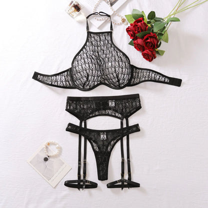 Variant image for Damen-Unterwäsche-Set, minimalistisch, Polyester, schicke Unterwäsche, Body-1