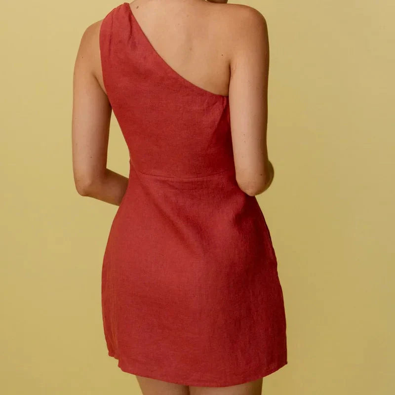 Damenkleid Figurbetont Elegant Design Polyester-3