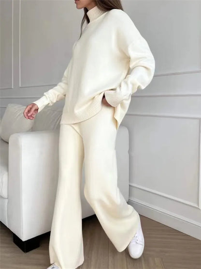 Variant image for Damen-Strickanzug, elegantes Acryl-3