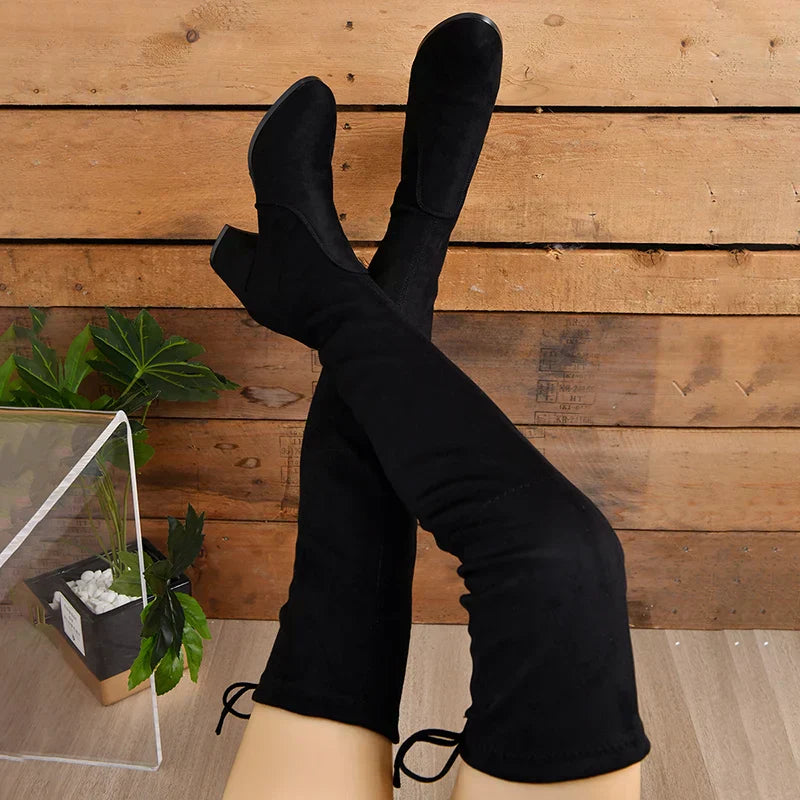 Damen-Absätze Orthopädisch Stützend Leder-3